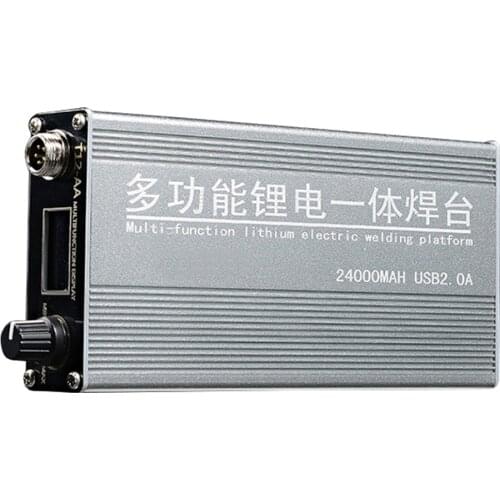 Multifunctional portable constant temperature smd soldering iron rework weller station iron hot air gun