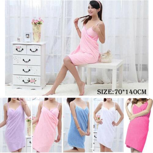 New Bath Towels Fashion Lady Wearable Fast Drying Magic Beach Spa Bathrobe Skirt