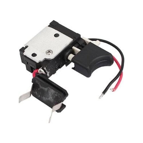 7.2V-24V 16A for Lithium Battery Cordless Drill Switch Speed Control Electric Drill Trigger Switch with Small Light FA2-16/1WEK