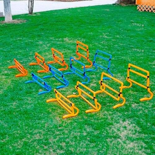 Foldable Assembled Mini Hurdle Football Soccer Training Barriers Frame Footwork Sensitive Agility Training Equipment For Jump