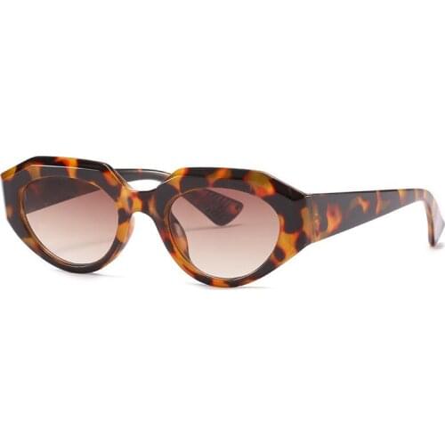 2021 Cat Eye Sunglasses Women Small Frame Trendy Luxury Brand Sun Glasses Men Vintage Shades For Woman lunettes de soleil