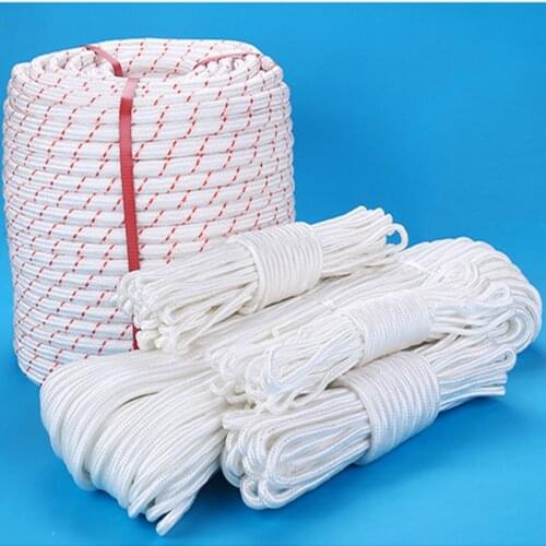 Bundled Nylon Polyester Rope Hand-Woven Truck Clothes Car Wear-Resistant Tent Rope Outside The User