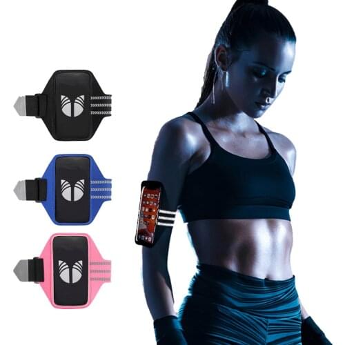 Universal New Touch Screen Running Mobile Phone Arm Bag Outdoor Sports Arm Bag Ultra-thin Arm Sleeve Wrist Mobile Bag