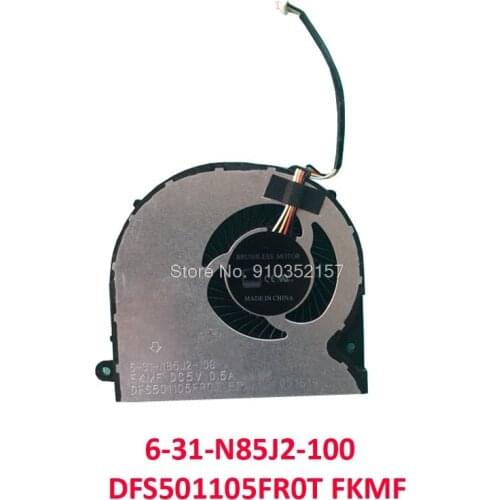 GPU FAN For CLEVO N850EK1 N855EK1 N857EK1 6-31-N85J2-100 DFS501105FR0T FKMF N860EK1 N870EK1 N871EK1 N850EJ1 N855EJ1 N857EJ1