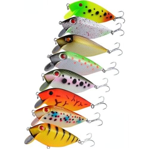 1Pcs 2021 Floating Bionic Sea Fishing Lures 7CM 6.52G Artificial SwimBait Wobblers for Fishing Minnow Carp Hard Luya CrankBaits