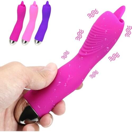 12 Frequency Oral Sex Vibrator Clitoris Stimulator Clit Blowjob Nipple Masturbator Sex Toys for Woman Licking Tongue Vibrator