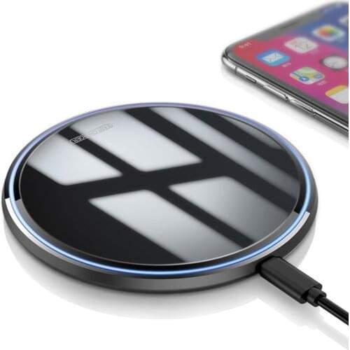 15W Qi Magnetic Wireless Charger for IPhone 12 Mini 11 Pro Max Xs Induction Fast Wireless Charging Pad for Samsung Xiaomi