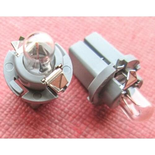 2pcs for Citroen C2 Cerato peugeot Elysee Senna 308/408/508T5 car instrument clock bulb 12V 1.9W T5 cluster