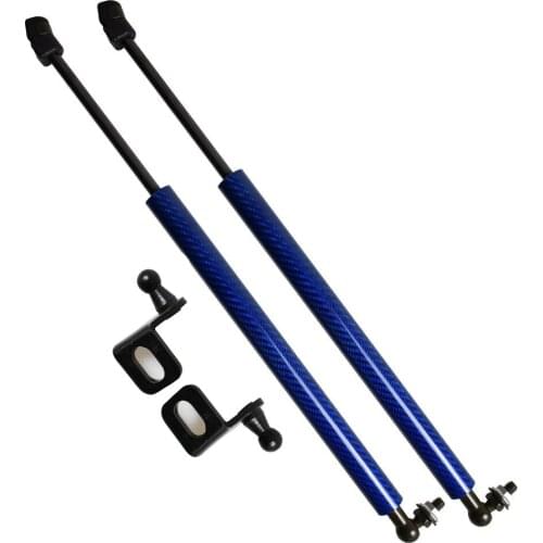 Hood Bonnet Modify Gas Struts Lift Support Shock Damper for Volkswagen Sagitar MK6 A6 2011-2018 Carbon Fiber Absorber