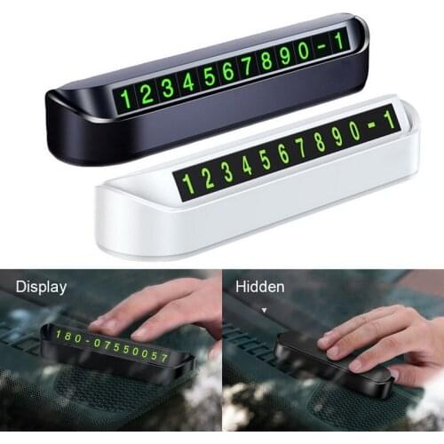 Car Telephone Number Parking Card for ford focus 3 kia rio volkswagen golf 5 opel vivaro volkswagen polo 6r bmw 1 series