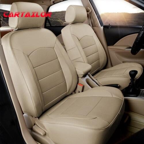 CARTAILOR Cowhide Front Car Seat Cover for Audi R8 Seat Covers & Supports Interior Accessories Custom Fit Seats Cushion Supports