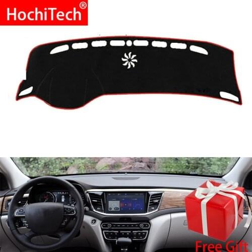 For GAC Trumpchi GS8 2018 Right and Left Hand Drive Car Dashboard Covers Mat Shade Cushion Pad Carpets Accessories