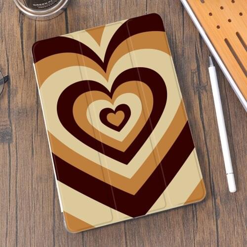Fantasy Heart Love Cover for iPad Pro 11 Case 2020 With Pencil Holder Air 4 Mini 5 10.2 8th Generation Coque 7th 6th Air 2 Funda