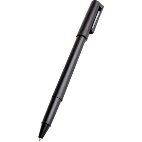 Black Plastic Trick Ball Pen Thru Bill Penetration Toy