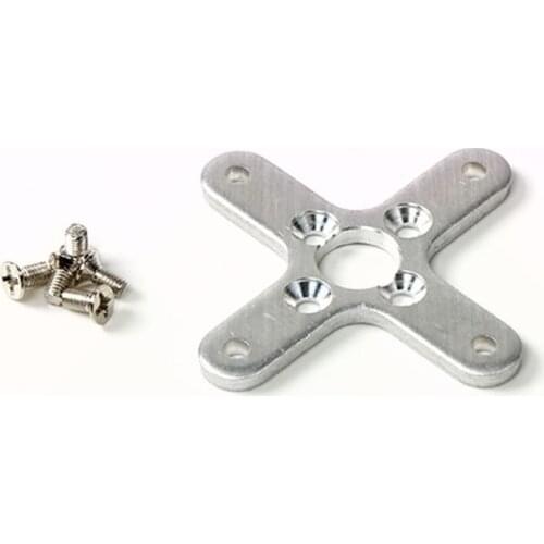 FATJAY motor cross mount X style aluminul alloy mount for 22 28 RC brushless motors 16*19mm mounting
