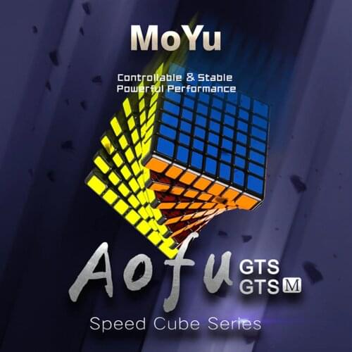 MOYU Aofu7x7 GTS 7x7 Aofu GTSM Profession 7x7x7 Magnetic Cube GTS7/GTS7M Magnetic Speed Cube Puzzles Toys For Adults Children