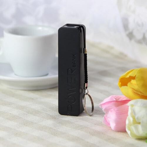 Mini Multicolor Suite 1x 18650 Battery 5V 1A USB Powerbank External DIY Kit Case Box Universal Cell Phones Free Welding Case