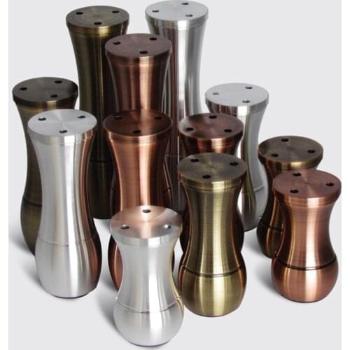 Home Room Furniture Legs Extra-thick Metal Furniture Leg Adjustable Height Cabinet Feet European Sofa Chair Bed Table Legs