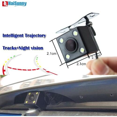 Parking Camera Dynamic Line Rear View Camera HD Night Vision Waterproof Vehicle Reverse Backup Parking Assistance