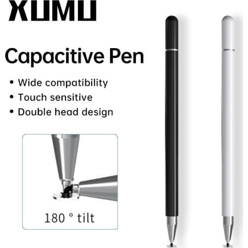 Xumu For iPad Passive Capacitive Pen For iPhone Samsung Huawei Phone Universal Touch Screen Writing Stylus Drawing Stylus Pencil