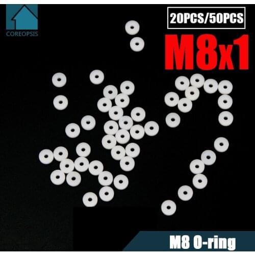 PCP Pneumatics M8 M10 Air Seal Washer PTFE Sealing O-Ring Gasket for High Pressure Mini Gauge Coupler Socket