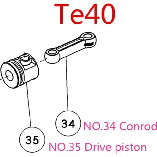 Drive piston Conrod for Hilti TE40 TE 40 TE-40 76174 208554 Power Tool Accessories Electric tools part