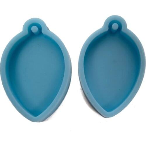 DIY Christmas Halloween Earrings Epoxy Resin Mold Eardrop Dangler Silicone Mould