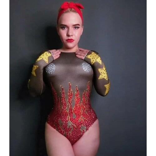 VIIZREL Swimwear With Rhinestones