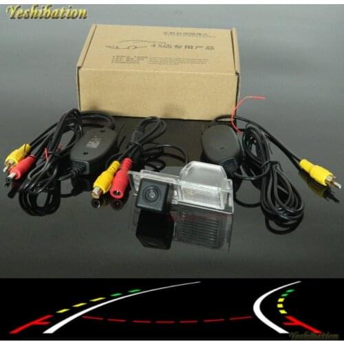 Yeshibation Intelligent Car Back Up Parking Camera For Cadillac SRX 2011~2014 / with Tracks Module Rear Camera