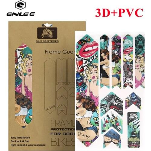 3D Mountain Bike Scratch-Resistant Protect Frame Protector Removeable Sticker Waterproof Road Bicycle Paster Guard Cover