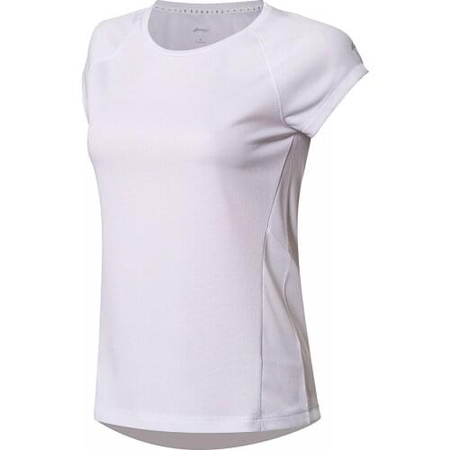 Lining Women Running shirt Spring Breathable Sport T-shirt ATSN024