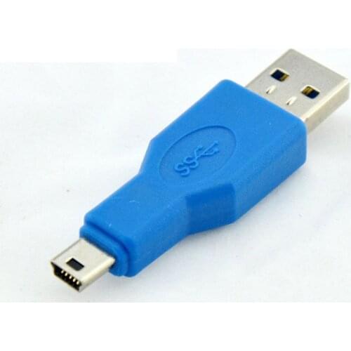 10pcs Standard usb3.0 A Male to Mini USB 10 Pin Male Connector Adapter
