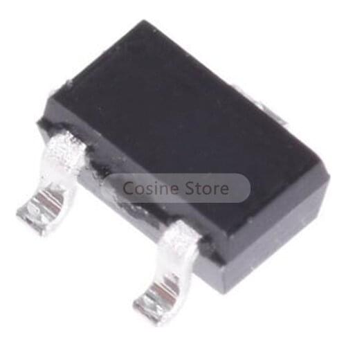 20 Pcs New and Original Bipolar Transistors BJT NPN GP 45V 100mA SOT323 BC847CW,115