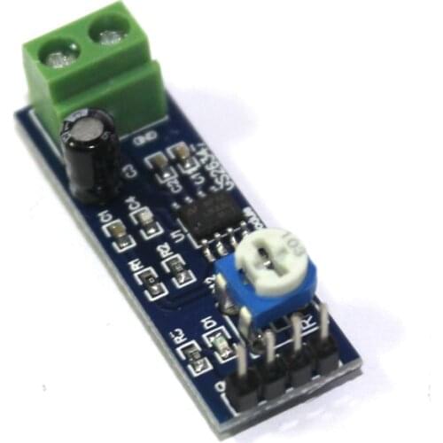 5pcs LM386 Audio Power Amplifier Module 200 Times Gain Amplifier Board Mono Power Amplifier 5v-12v For Arduino Diy Electronic