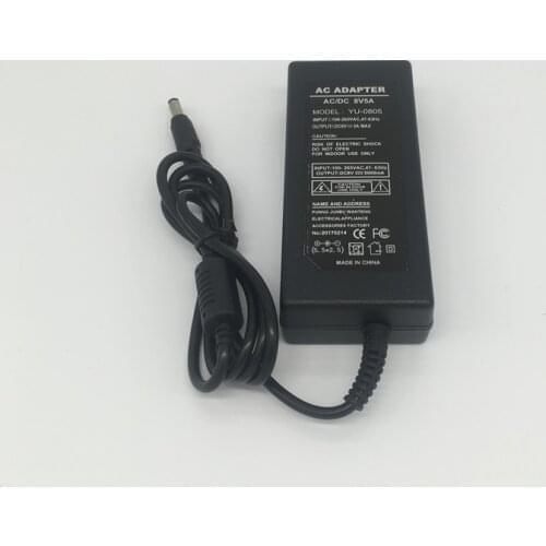 Power Adapter 8V 5A Switching power supply for Yongnuo LED Video Light YN600L Series YN300III YN168 YN216 YN1410 YN300Air