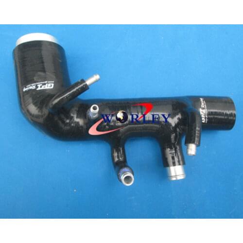 For Subaru Impreza WRX/STi GDA GDB VER7/8/9 Silicone Intake Induction BLACK Hose/pipe
