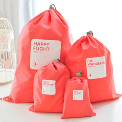 Suitcase Shoes Underwear Travel Storage Bag Bathroom Cute Packaging Organizer Clothes Drawstring Bag Women Backpack Bags