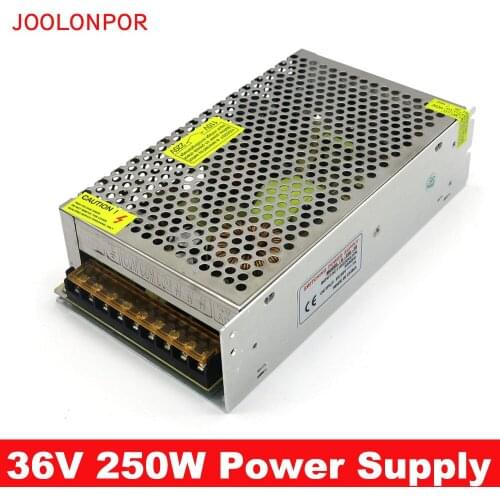36V 7A 250W Switching Power Supply Transformer AC to DC 36V Power Supply Adapter for Equipment Power