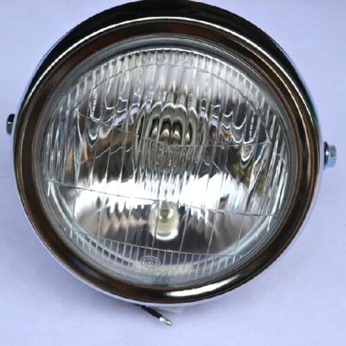 Classic GN125 GZ125 EN125 HEADLIGHT / HEADLAMP UNIT COMPLETE / FRONT HEAD LIGHT LAMP