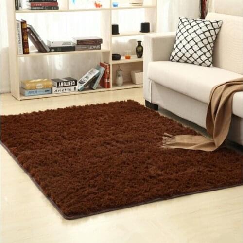 Faux Fur Area Rug Anti-skid Shaggy Carpets Sofa Bedroom Living Room Tea table Soft Water Absorption Mat Yoga Mats Home Decor