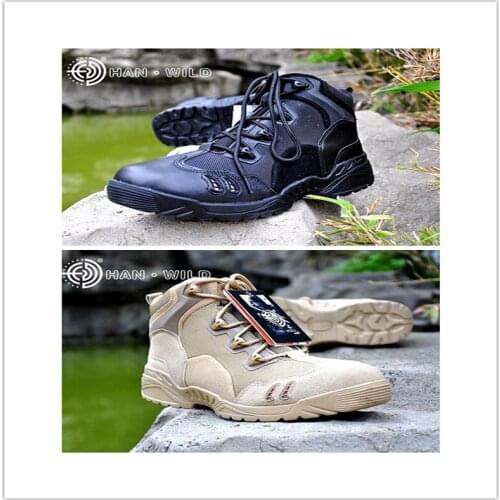 Hot Winter / Fall Mens Quality Brand Military Boots Special Forces Tactical Desert Battleboat Outdoor Shoes Snow Boots