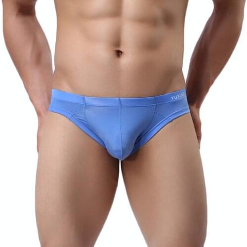 Men Underwear New Men Briefs Low Waist Silky Soft Underpants Man Cueca Masculina U Pouch Male Panties Gay Underwear Ropa Pants