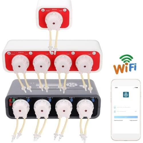 JEBAO Titration Pump DOSER WIFI Automatic Peristaltic Dosing Pump Timing Added Trace Element For Marine Aquarium Coral Fish Tank