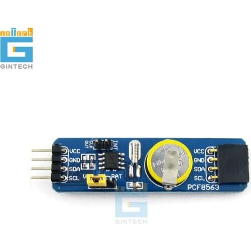 PCF8563 RTC Board Real Time Clock Calendar Module with I2C Pinheader on Board