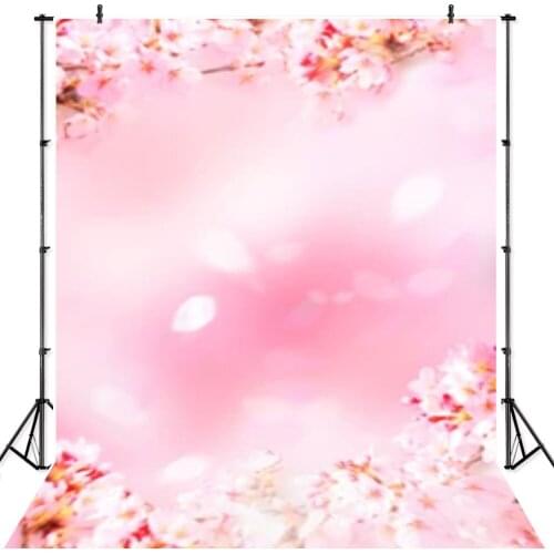 Seekpro Spring Flower Petals Painting Girl Happy Birthday Party Professional Portrait Photography Studio Backdrop Background