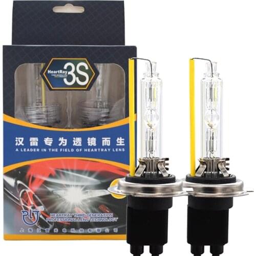 SKYJOYCE 2018 New Upgrade Original 35W HeartRay HID Bulb 5500K Xenon H7 H11 6500K 9005 9006 4500K D2H H1 35W HID Headlight Bulb