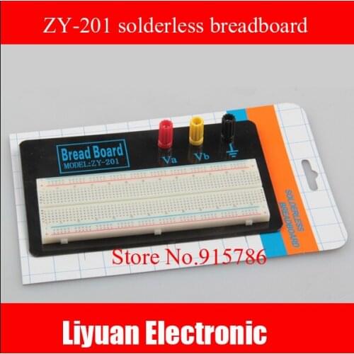 Solderless breadboard solderless test board, bench ZY-201 factory outlets