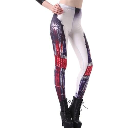 DOUBCHOW Womens Castle Digital 3D Print Leggings Pants 2018 Maiden Girls Spandex Shiny Stretchy Leggings Costume Skinny Footless