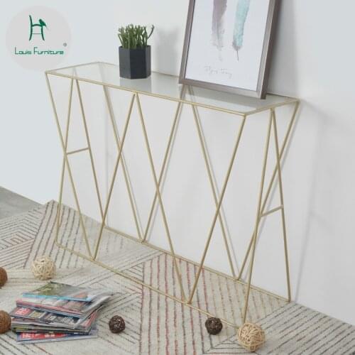 Louis Fashion Coffee Tables Simple Modern Northern Europe Small Apartment Wall Cabinet Wall Art