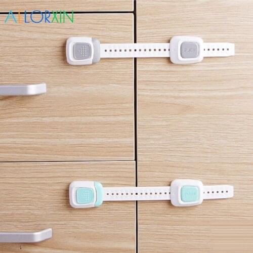 1Pcs Protection Baby Safety Baby Newborn Care Child Refrigerator Drawer Toilet Lock Protection From Children Security Cabinet